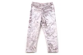 Toddler Girls Velvet Leggings | Cream Toddler Girls Velvet Leggings | Cream