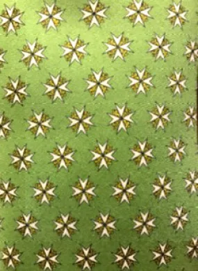 Vineyard Vines: Men's Silk Neck Tie with Order of St John Insignia (Lime) Vineyard Vines: Men's Silk Neck Tie with Order of St John Insignia (Lime)
