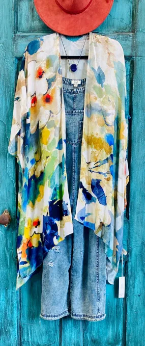 Watercolor kimono Watercolor kimono